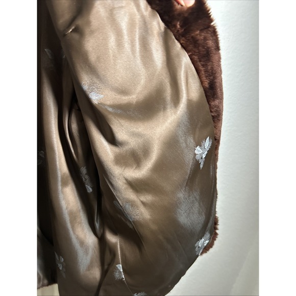 Vintage Sheared Beaver Fur Coat Titche-Goettinger Dallas 1950s - Picture 4 of 10